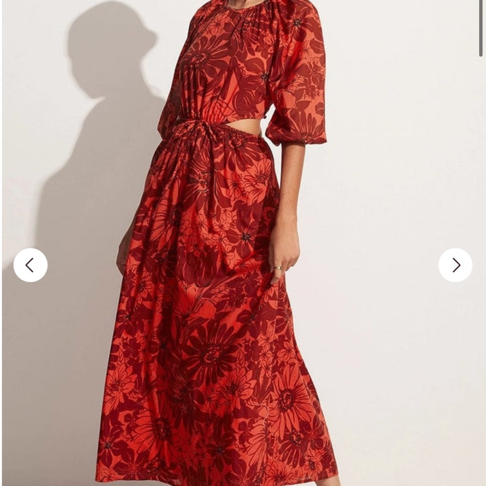 Faithfull the brand midi dress